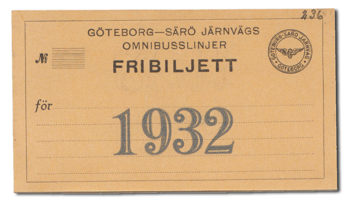 fribiljett